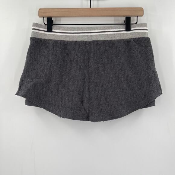FREE PEOPLE MOVEMENT Skirt Size Small Skort Gray Sporty Activewear Athleisure - Picture 2 of 11